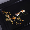 Black-Glazed Joyful Branches · Prosperity Tea Tray