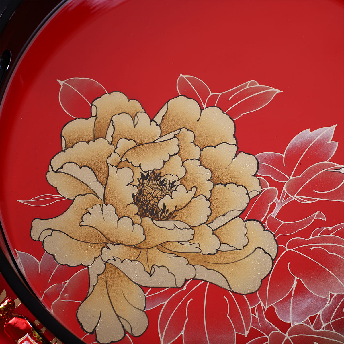 Black Lacquer Heavenly Fragrance · Light Luxury Serving Tray